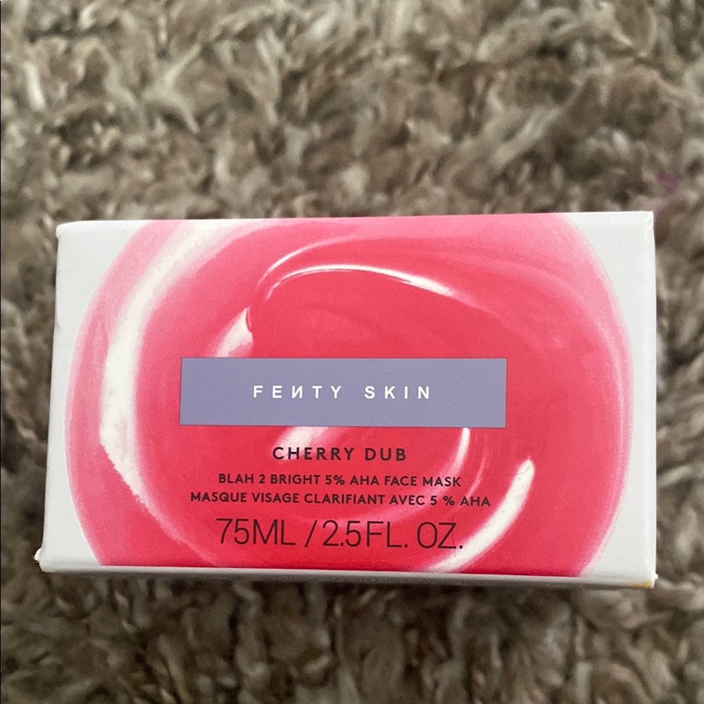 NIB Fenty Skin Cherry Dub Face Mask
